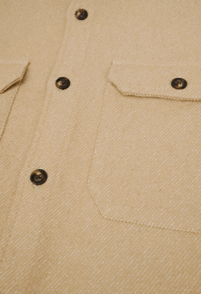 The James Overshirt Natural