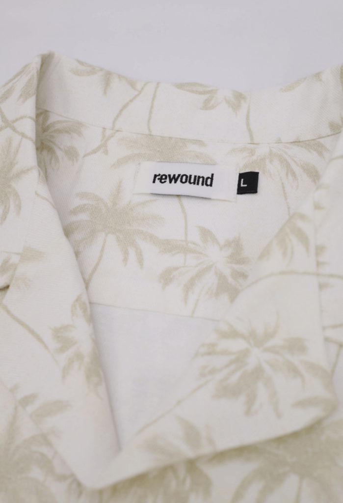 The Thomas Hemp Blend Palm Tree Shirt
