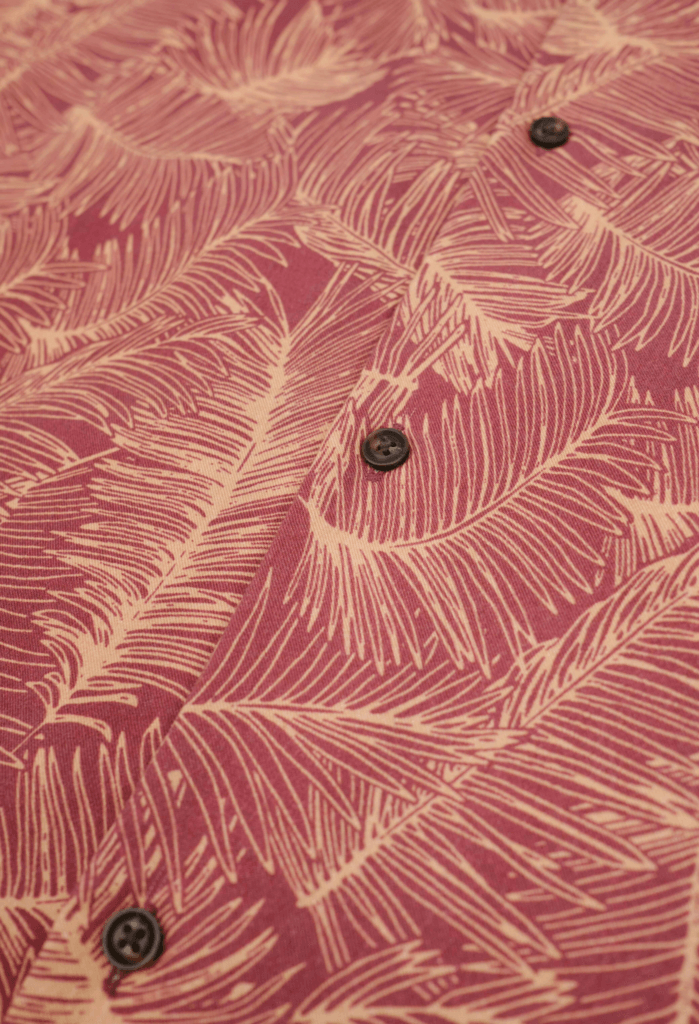 The Toby 100% Tencel Palm Print Shirt