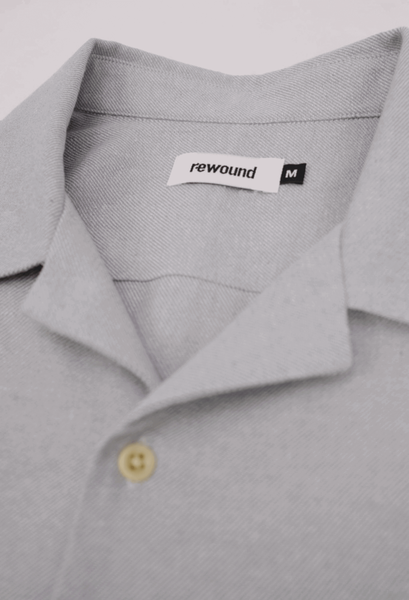 Alexander Short Sleeve Grey Shirt Collar