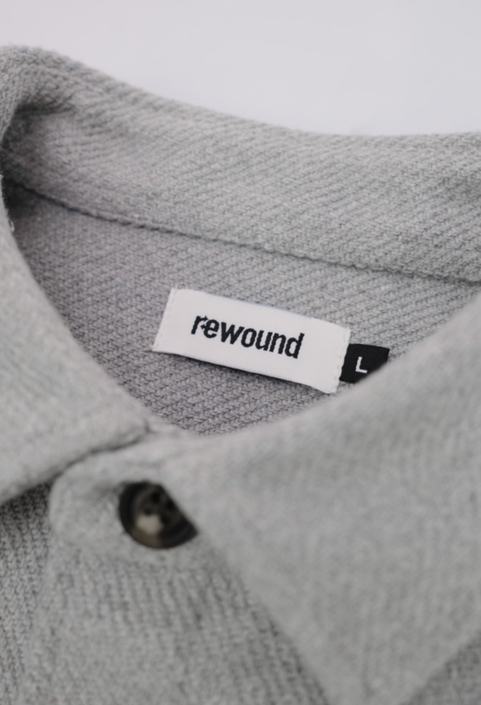 The James Refined Grey Overshirt