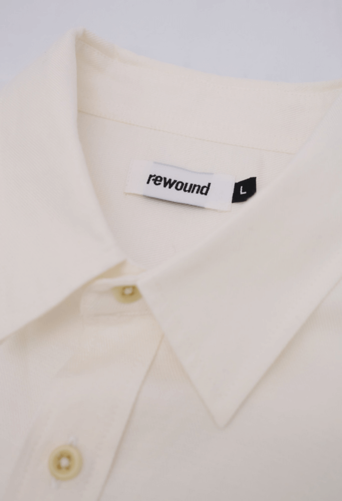 The Lukas Luxury Hemp Blend White Shirt