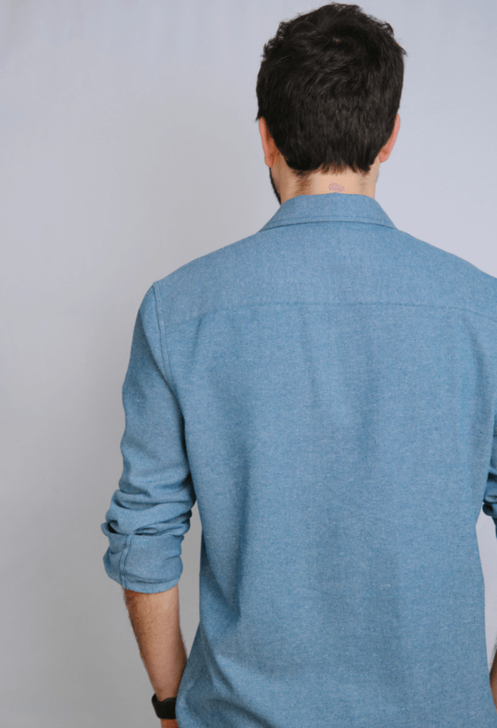 The Marc 100% Recycled Teal Shirt