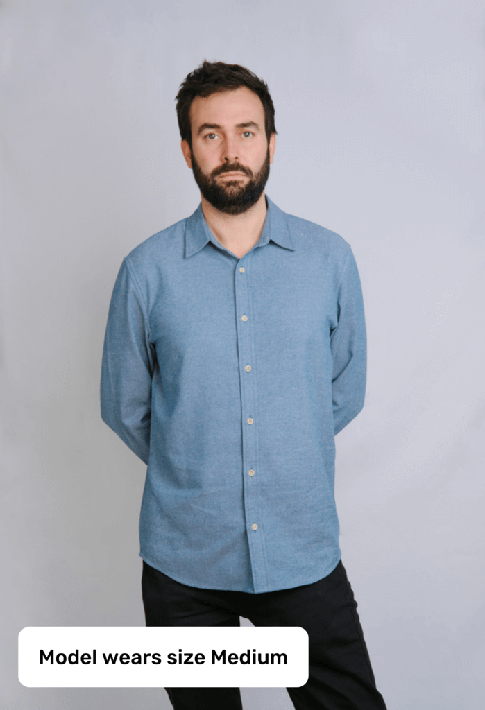 The Marc 100% Recycled Teal Shirt